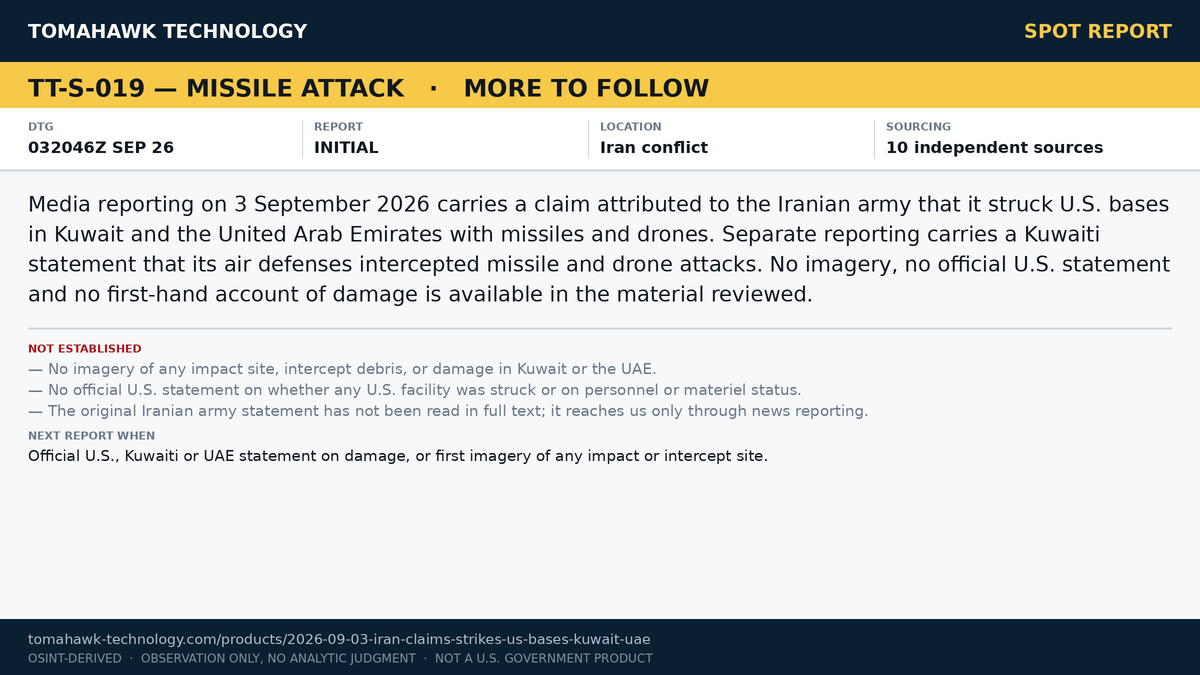 US President Publicly Attributes Saudi Pipeline Attack to Iran, Comments on Houthis